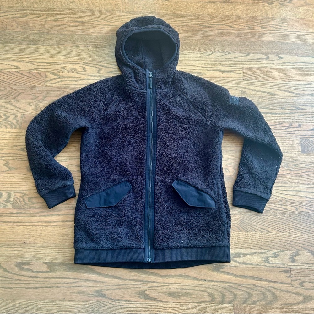 The North Face Women’s Black Fleece Hoodie Jacket size Medium